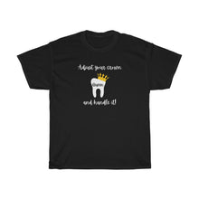 Load image into Gallery viewer, Adjust your crown Queen T-shirt
