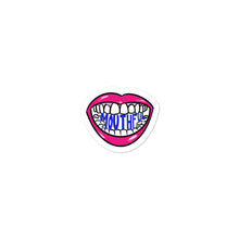 Load image into Gallery viewer, Mouthful Bubble-free stickers
