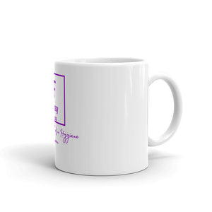 Hygiene Purple Flossy Mug