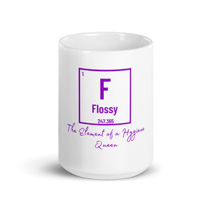 Hygiene Purple Flossy Mug