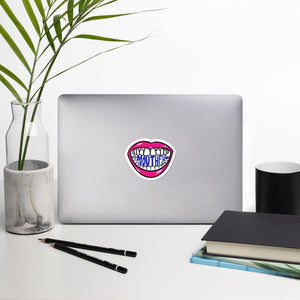 Mouthful Bubble-free stickers